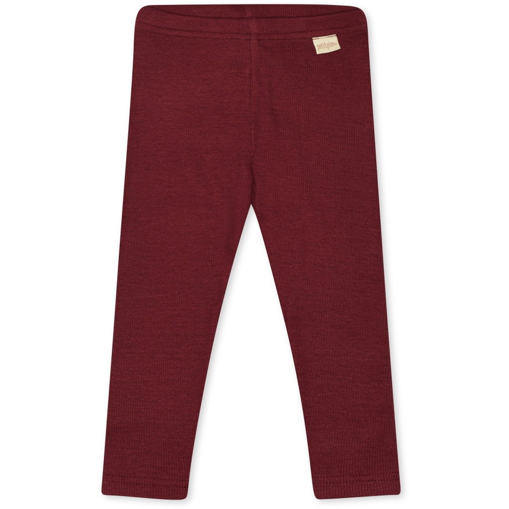 Petit Piao - Leggings 'Legging Modal - Dark Cherry'