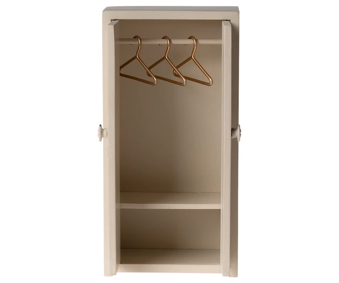 Maileg - 'Kleiderschrank Maus - Cream'