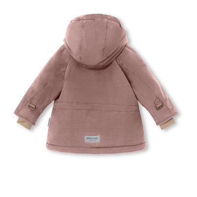 Mini a ture - Winterjacke 'Wally fleece lined winter jacket. GRS - Light plum'