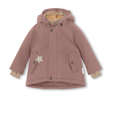 Mini a ture - Winterjacke 'Wally fleece lined winter jacket. GRS - Light plum'