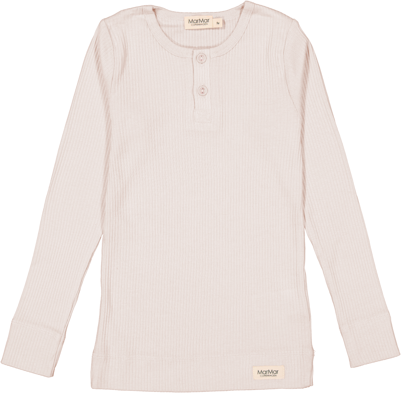 Marmar - Langarmshirt 'Tee LS, Modal, tops - Powder Chalk'