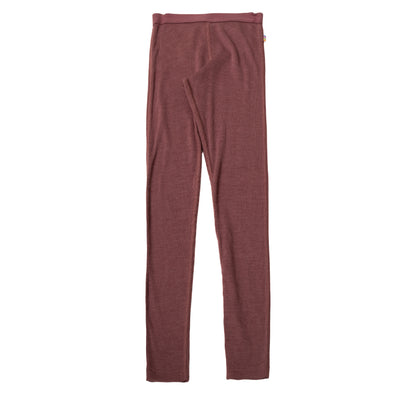 Joha - Hose aus Wolle/Seide 'Leggings - Bordeaux'