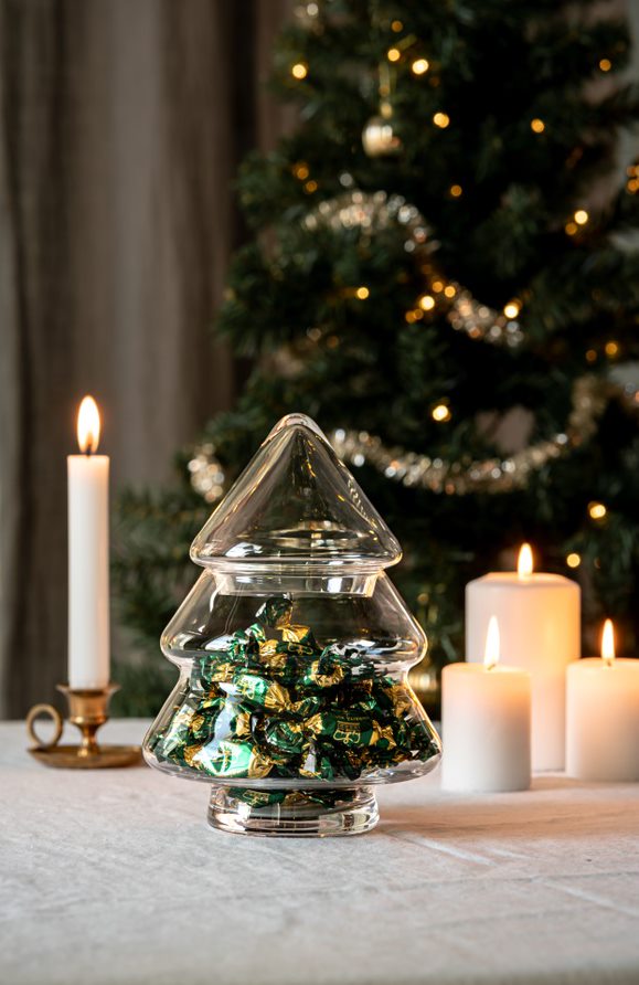 Muurla - Weihnachtsbaum Behälter 'GLASS TREE JAR 20CM'