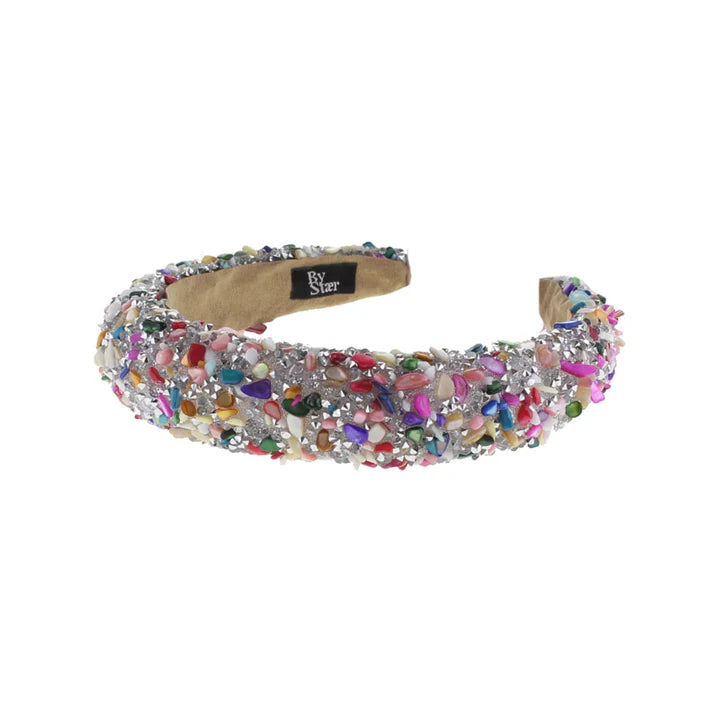 Lulue - Haarreifen mit Steinen 'CASSANDRA HAIRBAND - MULTI'