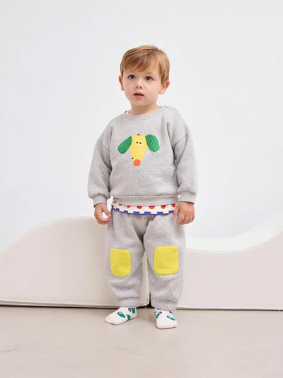 Bobo Choses - Sweatshirt mit Hund 'Happy Dog sweatshirt'