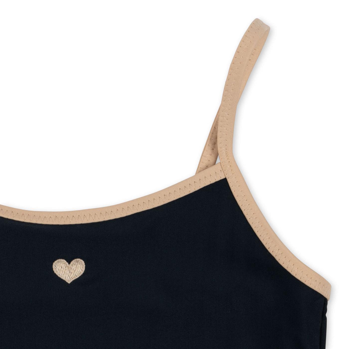 Konges Slojd - Badeanzug mit Herz 'MANON SWIMSUIT - BLUEBERRY'