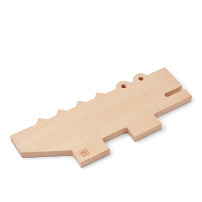 Liewood - Schneidebrett als Krokodil 'Hannae Crocodile Cutting Board - Natural'