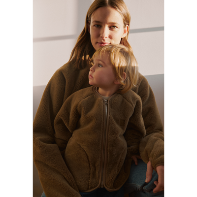 Liewood - Fleece Jacke für Kinder 'Calina Pile Jacket - Oat'