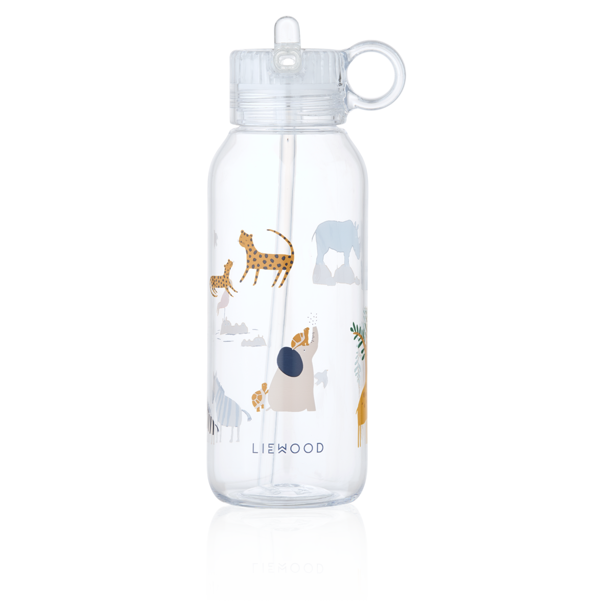 Liewood - Trinkflasche mit Tiere 'Yang Tritan Water Bottle 500ml - All together / Sandy'