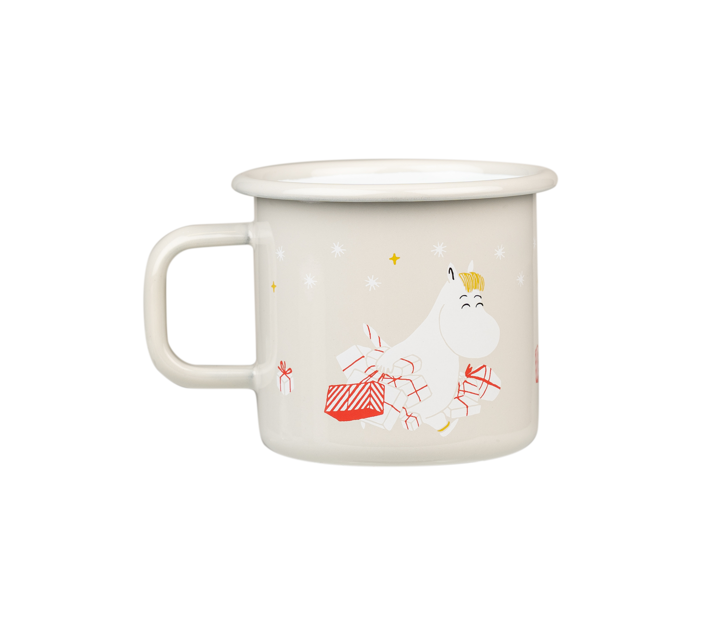 Muurla - Becher mit MOOMIN (Grau, Weihnachten) 'Tasse (3,7 DL)'