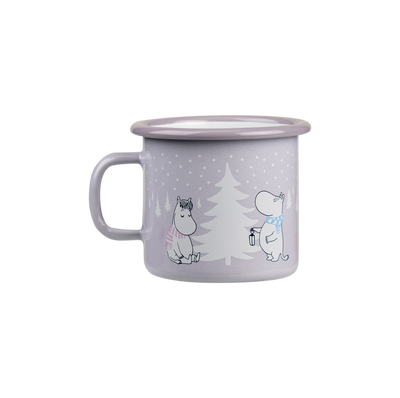 Muurla - Becher mit MOOMIN (Lila, Weihnachten) 'Tasse (2,5 DL)'