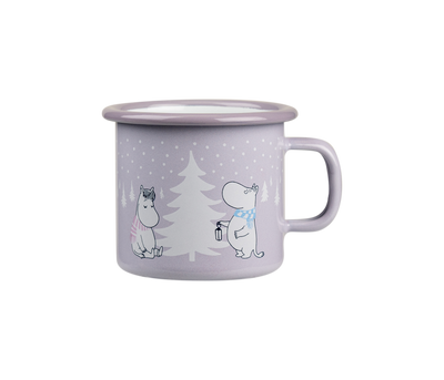 Muurla - Becher mit MOOMIN (Lila, Weihnachten) 'Tasse (2,5 DL)'