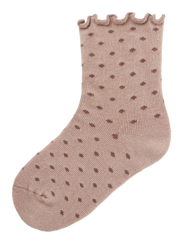 Lil Atelier - Socken mit Punkten 'NMFROSSA DIR SOCK LIL - Etherea'