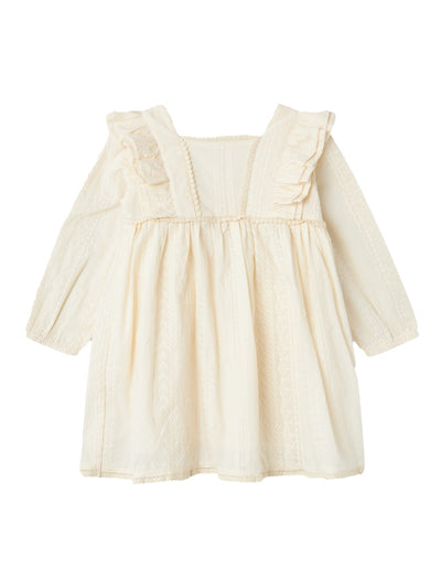 Lil Atelier - Kleid 'NMFROSO LS DRESS LIL - Turtledove'