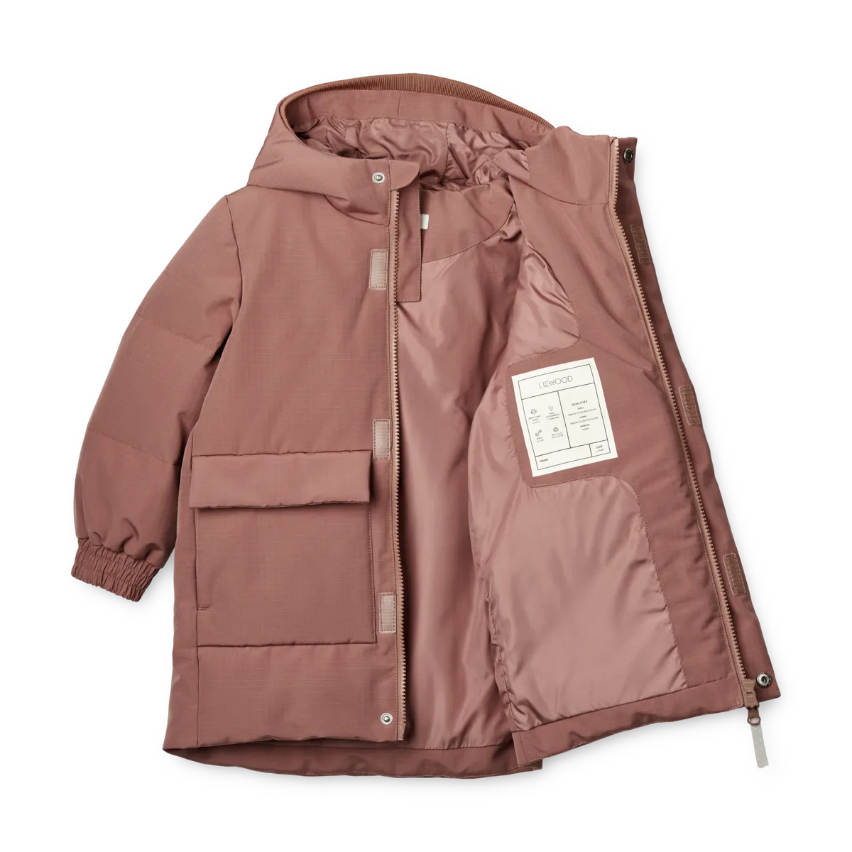 Liewood - Winterjacke 'Althea Puffer Down Jacket - Dark rosetta'