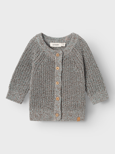 Lil Atelier - Cardigan 'NBMNORO LS KNIT CARDIGAN LIL - Sky Gray'