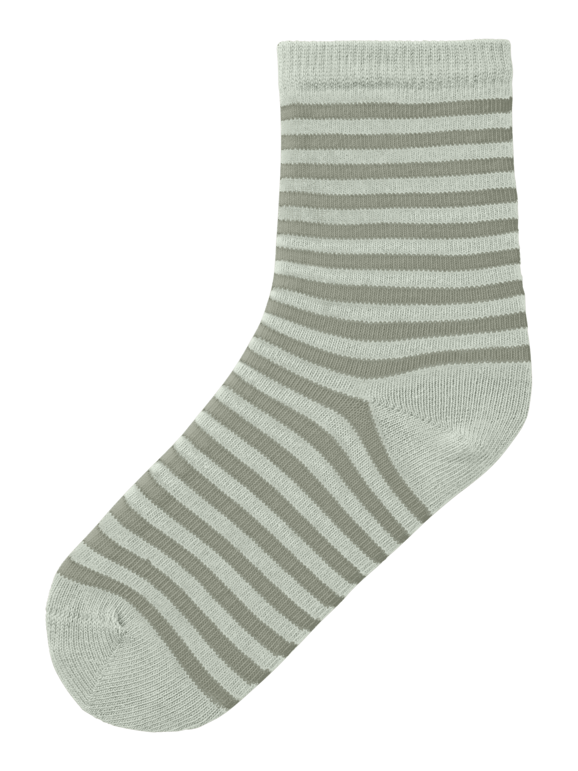 Lil Atelier - Socken mit Streifen 'NMMELOVE STRIPE SOCK LIL - Green Tint'