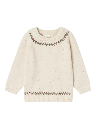 Lil Atelier - Pullover 'NBNGALTO RIO LS KNIT LIL - Turtledove'