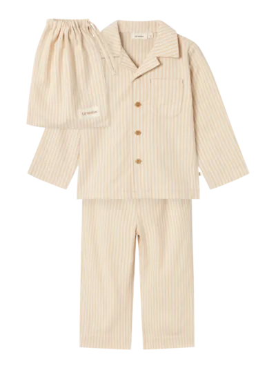 Lil Atelier - Schlafanzug 'NMNSAGE PYJAMAS SET LIL - Turtledove'