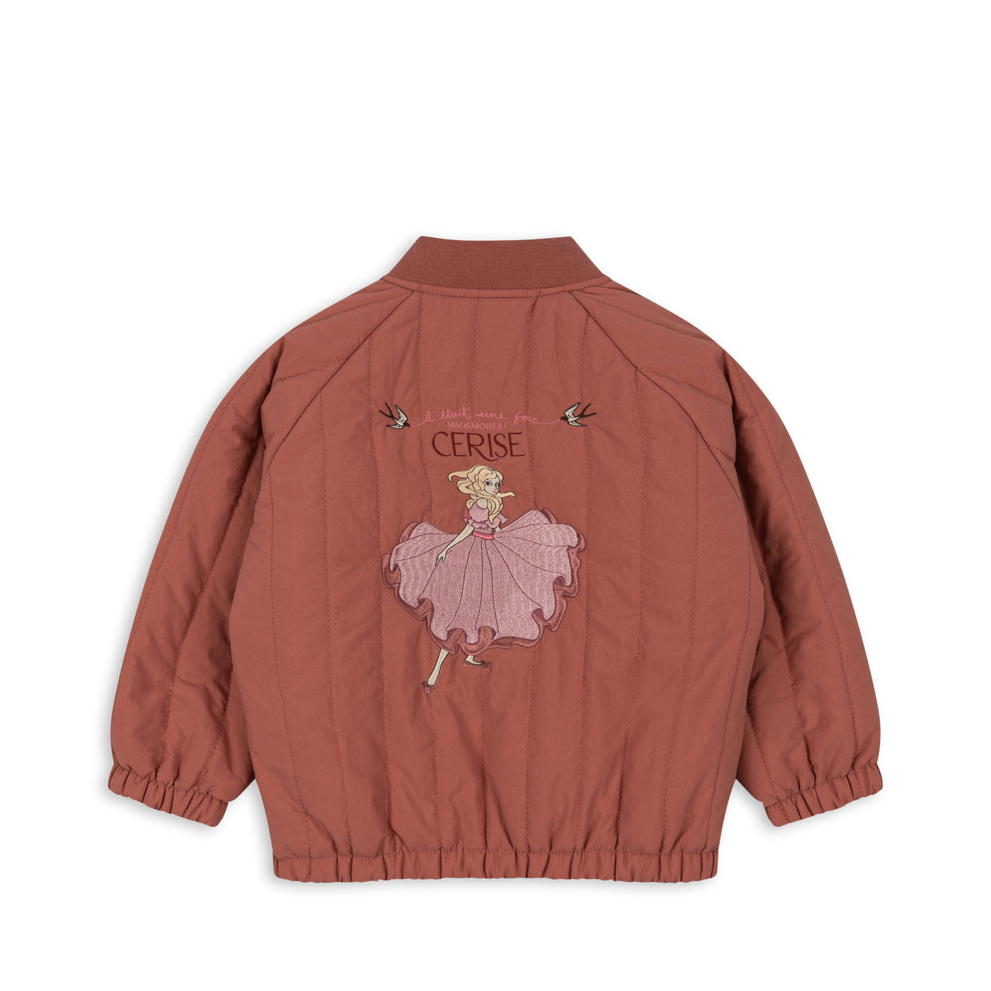 Konges Slöjd - Bomber Jacke mit Prinzessin 'JUNO FRILL BOMBER JACKET - CANYON ROSE'