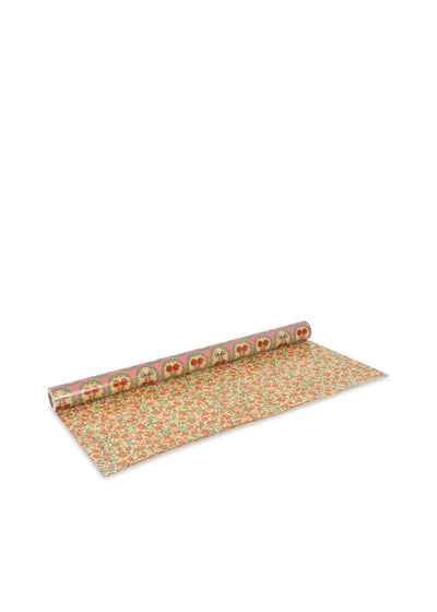 Konges Slojd - Geschenkpapier mit Kirschen 'WRAPPING PAPER FSC - CHERRY BOW/KALUKA'