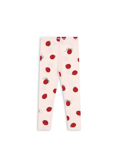 Konges Slojd - Leggings mit Marienkäfer 'MINNIE LADYBUG PANTS GOTS - LADYBUG'