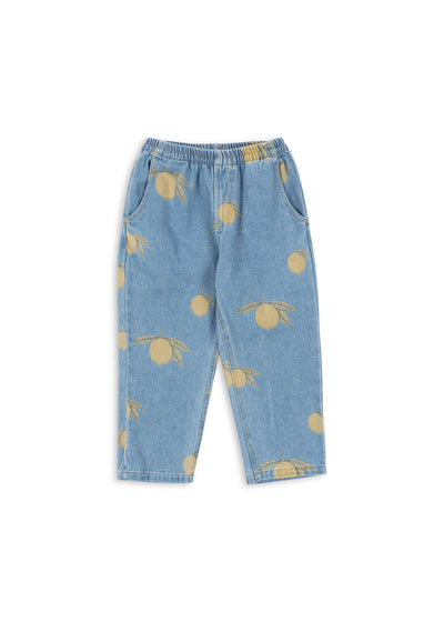 Konges Slojd - Jeans mit Lemon 'MAGOT PANTS GOTS - LEMON DENIM'